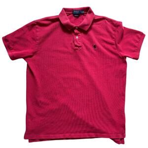 y2k 2000s Polo Ralph Lauren Polo Classic Fit mens XL red and blue preppy design